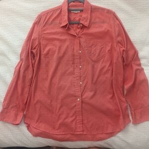 GAP Coral Blouse, Size L